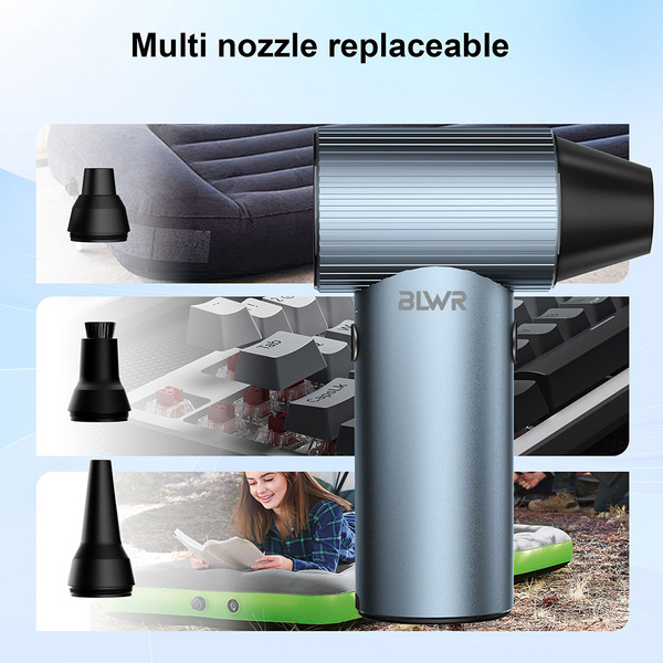 BLWR 401 Portable Turbo Air Fan Jetfan Blower -Handheld Cleaner & Hairdryer