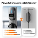 WOLFBOX 22kW 3-Phase Smart EV Charger - 7.6m Cable, 400V AC Wall-Mount