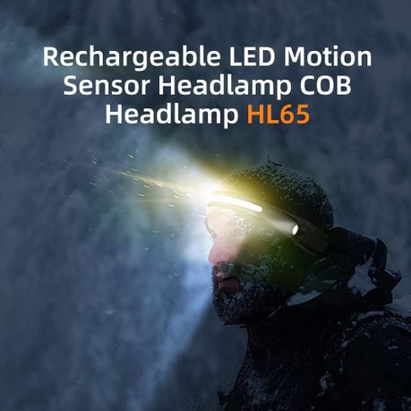 SUPERFIRE HL65 Rechargeable COB Headlamp Torch 340 Lumens