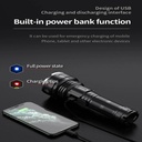 SUPERFIRE R3 Rechargeable LED Flashlight - 2700 Lumens, 36W, 5 Light Modes