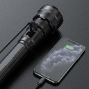 SUPERFIRE Y12 P90 LED Flashlight - 3000 Lumens, 5 Modes, USB Rechargeable