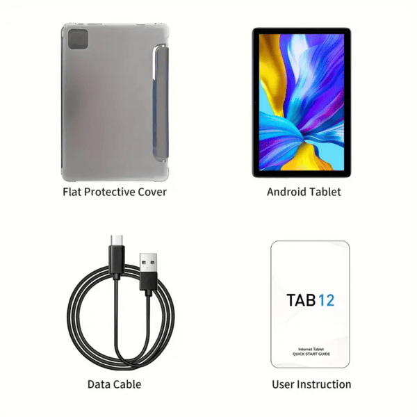 Pritom P30h 10.1" Tablet, 6GB RAM, 128GB ROM, 4G LTE, Android