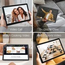 Pritom P30h 10.1" Tablet, 6GB RAM, 128GB ROM, 4G LTE, Android - Blue