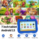 Pritom Smart Kids Panda Tablet 7" WiFi Parental Control 2GB RAM, 32GB ROM - Blue