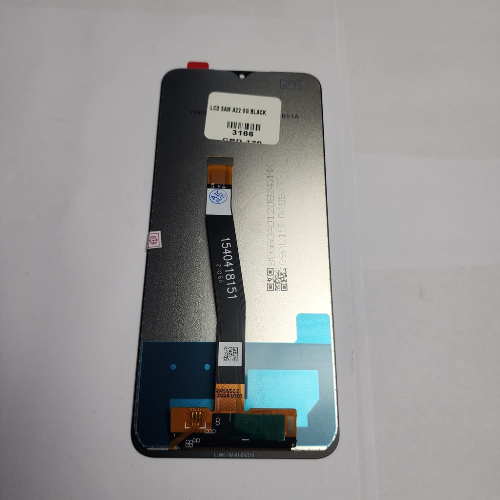 LCD SAM A22 5G BLACK RRP3699