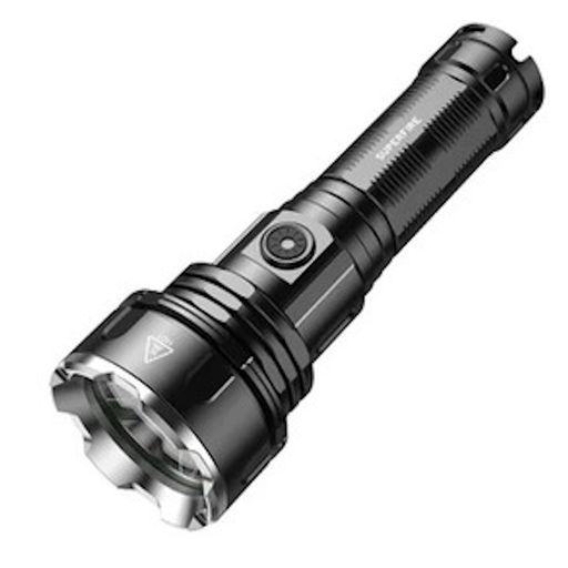[7051] SUPERFIRE R3 Rechargeable LED Flashlight - 2700 Lumens, 36W, 5 Light Modes