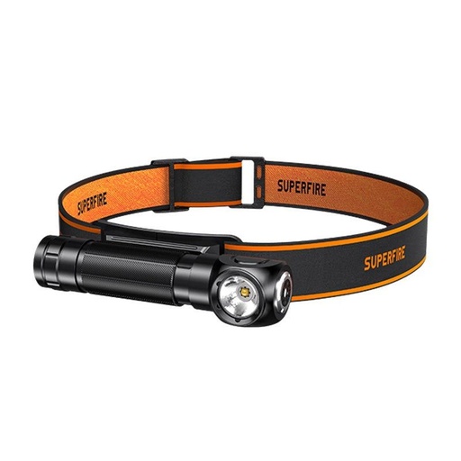 [6975515772756] SUPERFIRE TH04 Mini Rechargeable Headlamp Torch Work Light 3- in-1 600LM