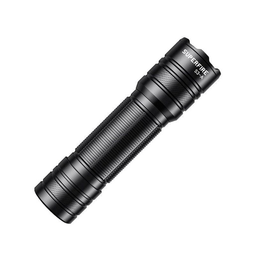[6975515772671] SUPERFIRE S3-A Rechargeable EDC Flashlight Torch 146 Lumens