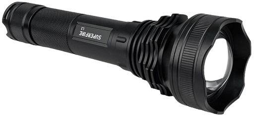[6956362906648] SUPERFIRE L3-P90 Zoomable Tactical Flashlight Torch 2700 Lumens